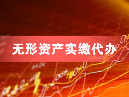 云梦无形资产实缴资本代办
