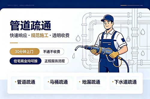 云梦管道疏通