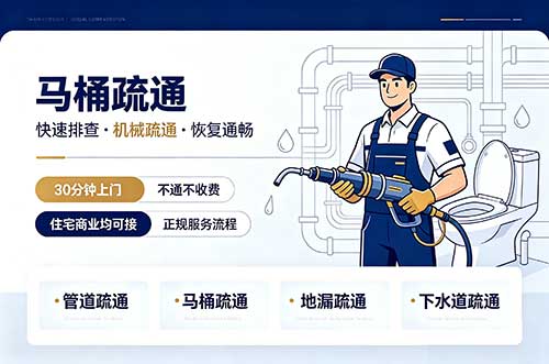云梦马桶疏通