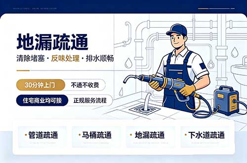 云梦地漏疏通