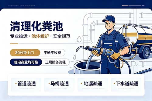 云梦清理化粪池
